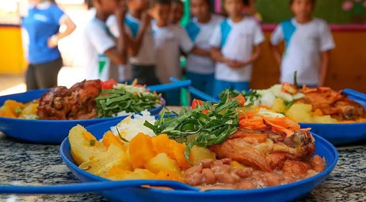 Por trás da merenda escolar
