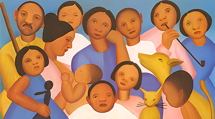 Arte e vida social: uma representação da família
